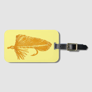 Klassiskt Trout Fly Matuka strömmande Luggage Tag Bagagebricka