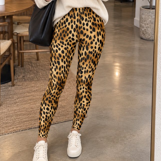 Klassiskt tryck av vild gepard leggings (Skapare uppladdad)
