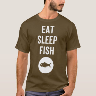 Klassiskt TShirt av fisk i viloläge T Shirt