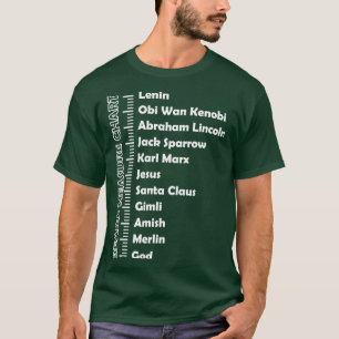 Klassiskt TShirt-diagram för skidmått T Shirt