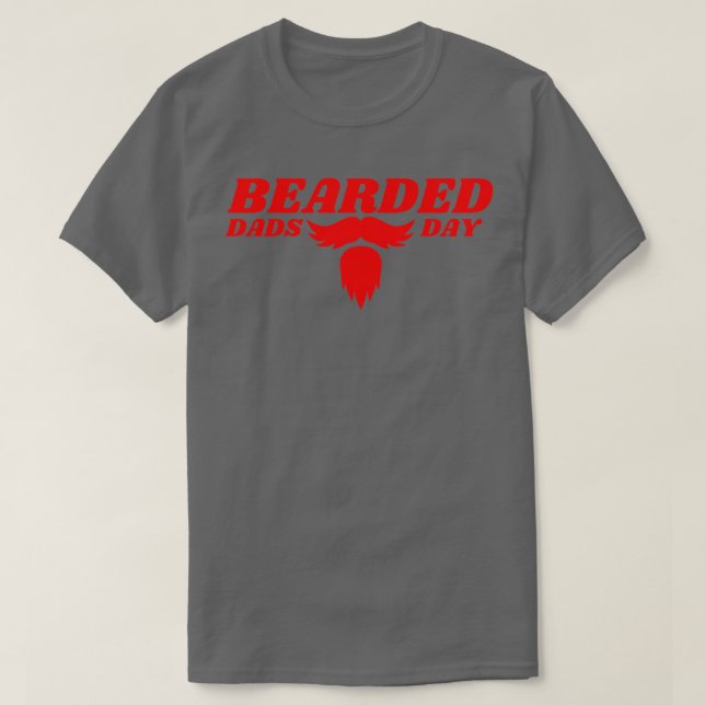 Klassiskt TShirt, Pappor Day T Shirt (Design framsida)