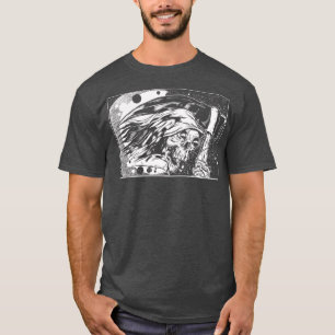 Klassiskt TShirt-trollspö för Skary-skalle T Shirt