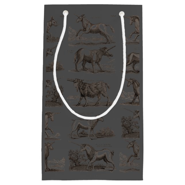 Klassiskt Unicorn Antique Mythical Magic Creature (Framsidan)