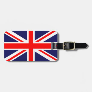Klassiskt Union Jack Bagagebricka