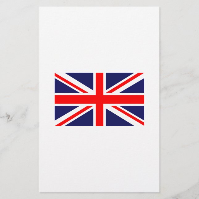 Klassiskt Union Jack Brevpapper (Framsida)
