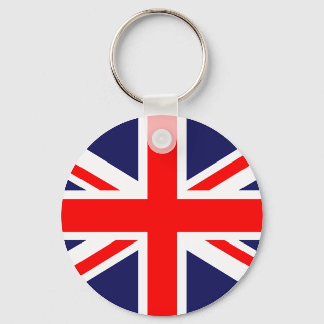 Klassiskt Union Jack Nyckelring (Framsida)
