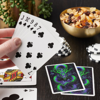 Klassiskt uppspelningskort i Dragon ansikte Casinokort
