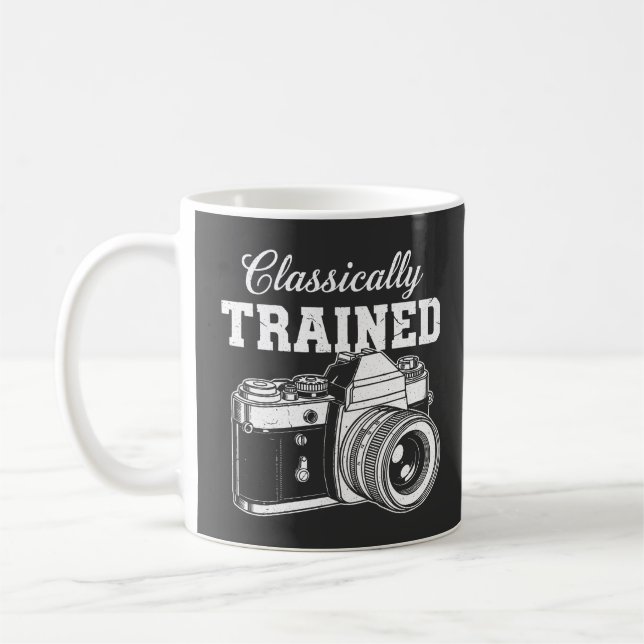 Klassiskt utbildad fotograf kaffemugg (Vänster)