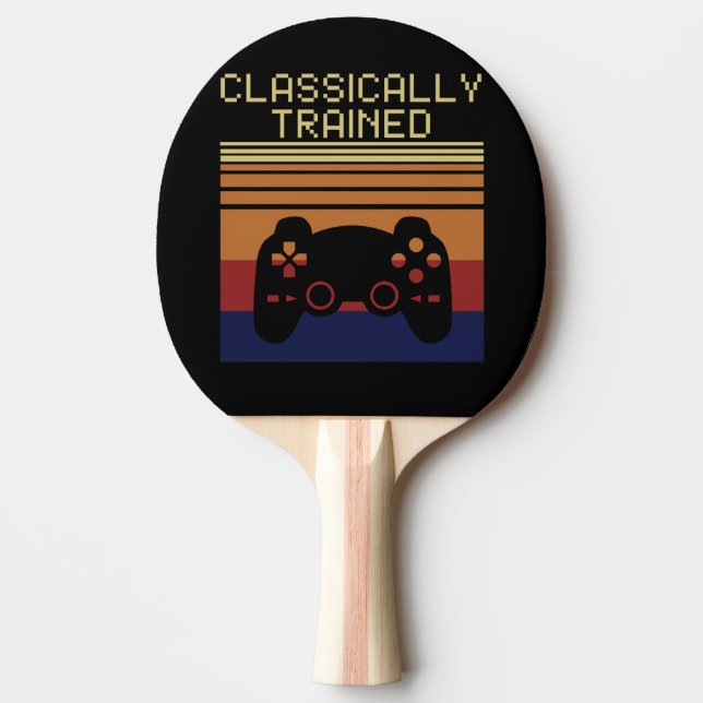 KLASSISKT UTBILDAD PINGISRACKET (Framsidan)