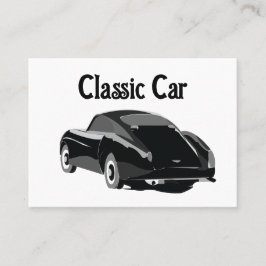 Klassiskt Vintage bil Visitkort