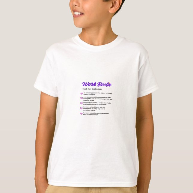 Klassiskt virus för Bestie-definition T Shirt (Framsida)