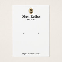 Klassiskt Visning för Guld-monogram