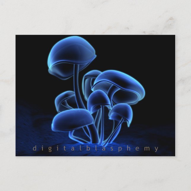 Klassiskt vykort för fluorescens (Framsida)