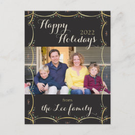 Klassiskt vykort för helgdag Vintage