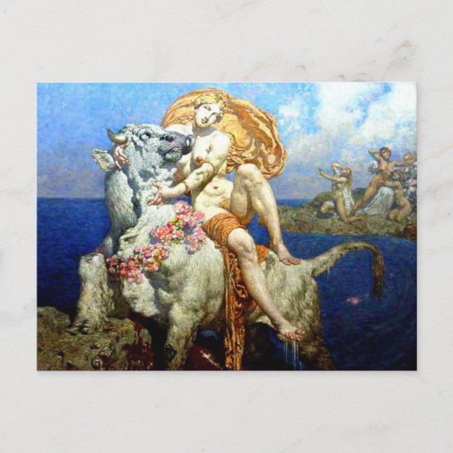 Klassiskt vykort för illustration (Framsida)