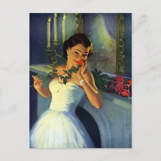 Klassiskt vykort för illustration (Framsida)