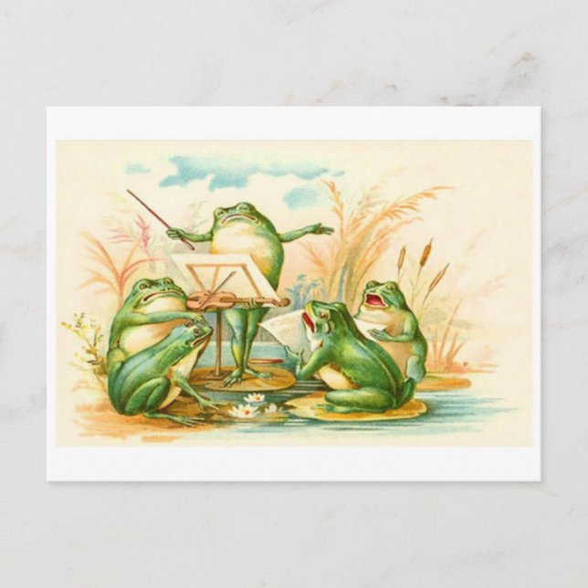 Klassiskt vykort för illustration (Framsida)