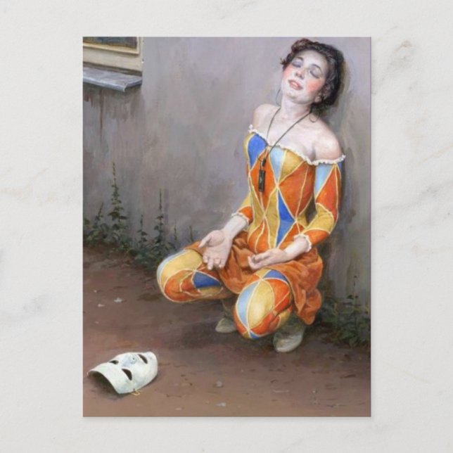 Klassiskt vykort för illustration (Framsida)