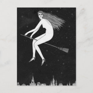 Klassiskt vykort för illustration