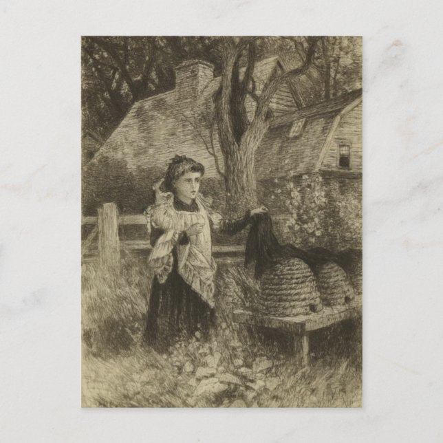 Klassiskt vykort för illustration (Framsida)