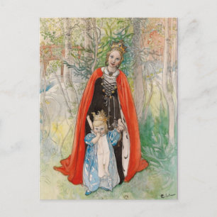 Klassiskt vykort för illustration