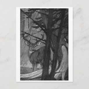 Klassiskt vykort för illustration