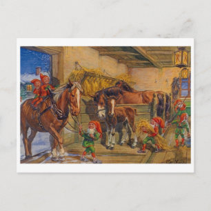 Klassiskt vykort för illustration