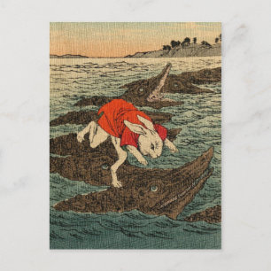 Klassiskt vykort för illustration