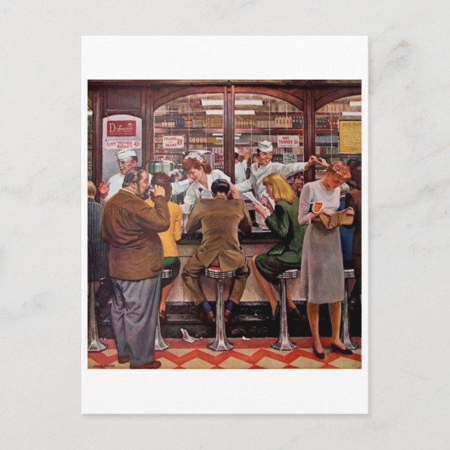 Klassiskt vykort för illustration (Framsida)