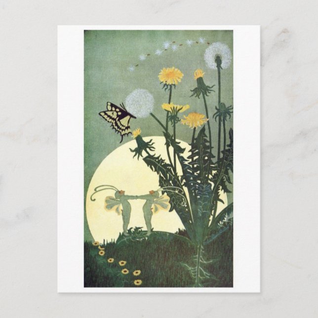 Klassiskt vykort för illustration (Framsida)