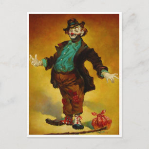 Klassiskt vykort för illustration