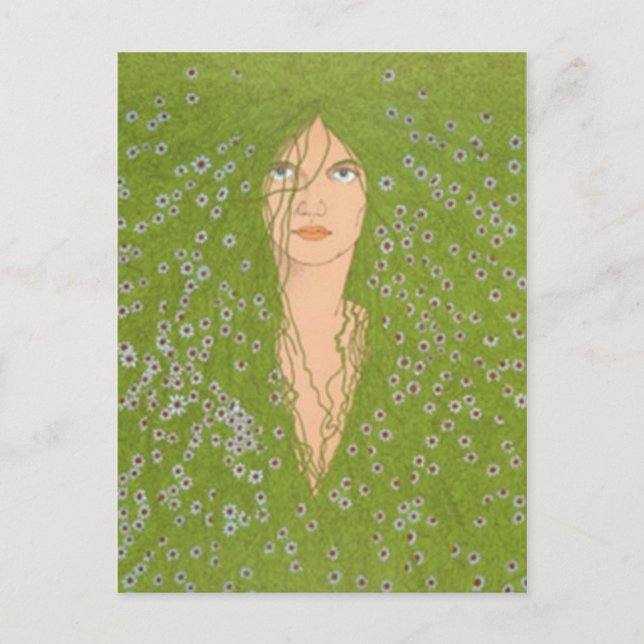 Klassiskt vykort för illustration (Framsida)