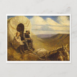 Klassiskt vykort för illustration
