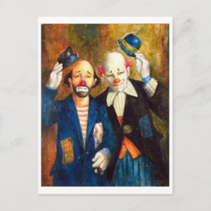 Klassiskt vykort för illustration