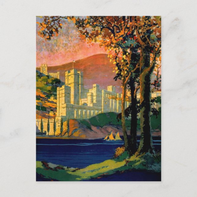 Klassiskt vykort för illustration (Framsida)