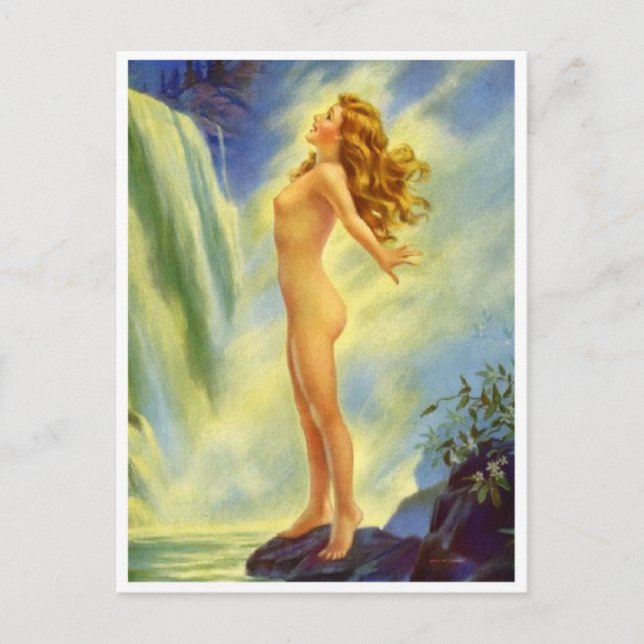 Klassiskt vykort för illustration (Framsida)