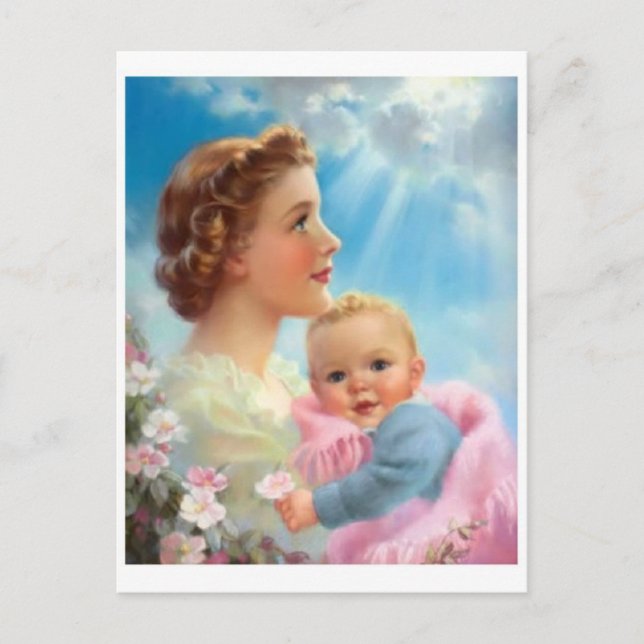 Klassiskt vykort för illustration (Framsida)