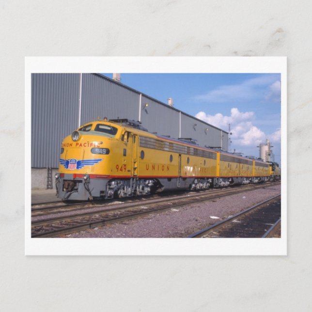 Klassiskt vykort för järnvägar (Framsida)