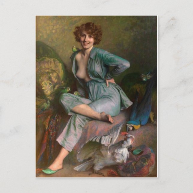 Klassiskt vykort för målning (Framsida)