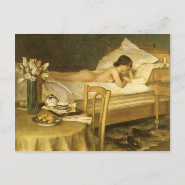 Klassiskt vykort för målning (Framsida)