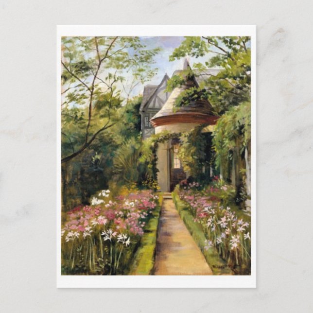 Klassiskt vykort för målning (Framsida)