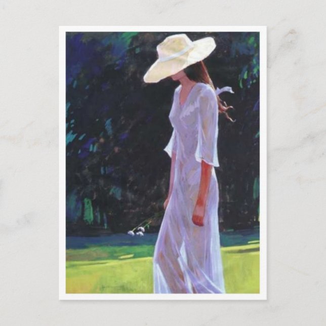 Klassiskt vykort för målning (Framsida)