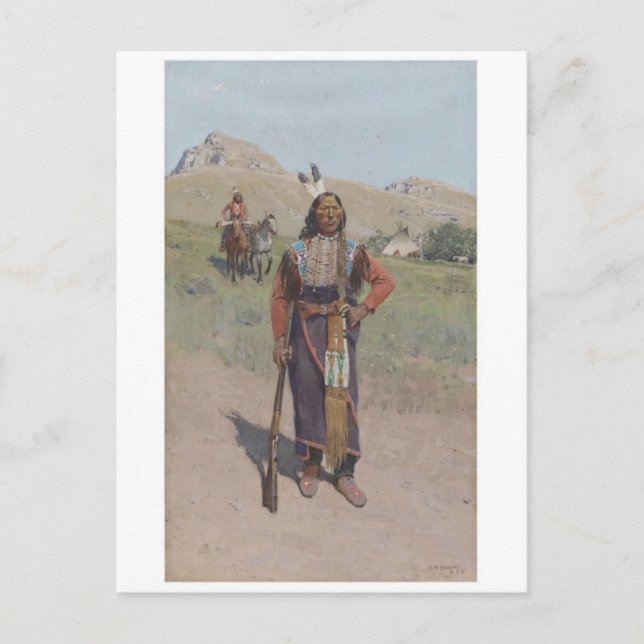 Klassiskt vykort för målning (Framsida)