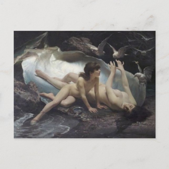 Klassiskt vykort för målning (Framsida)