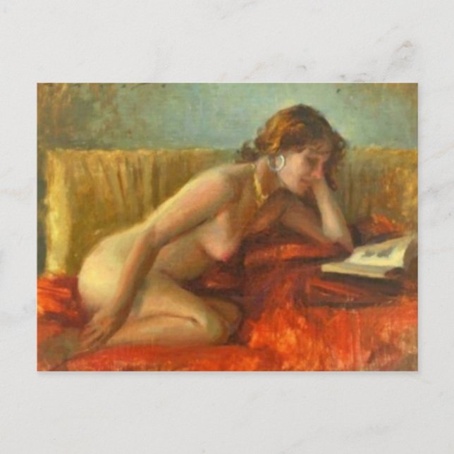 Klassiskt vykort för målning (Framsida)