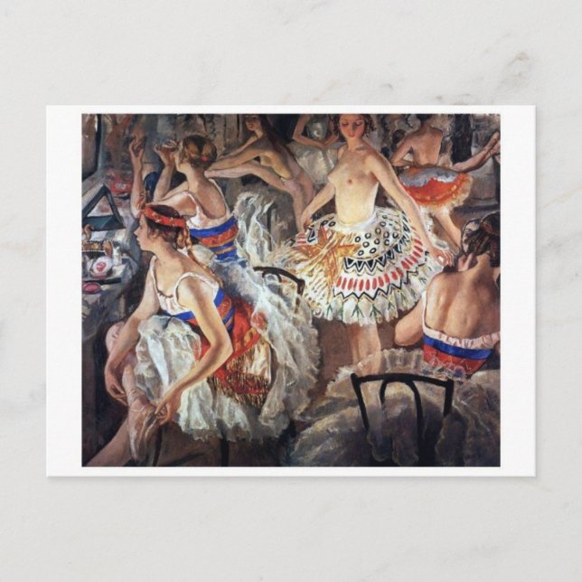 Klassiskt vykort för målning (Framsida)