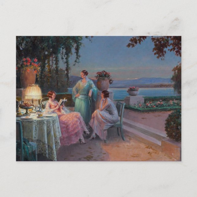 Klassiskt vykort för målning (Framsida)