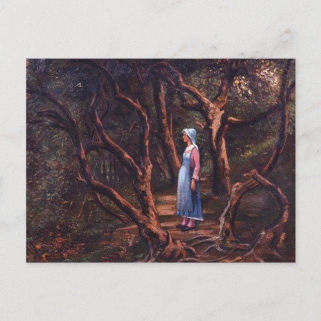 Klassiskt vykort för målning (Framsida)