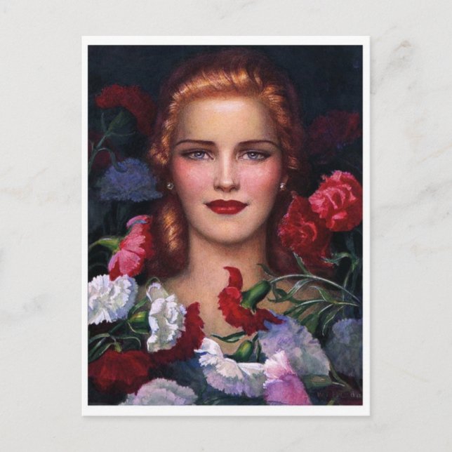 Klassiskt vykort för målning (Framsida)