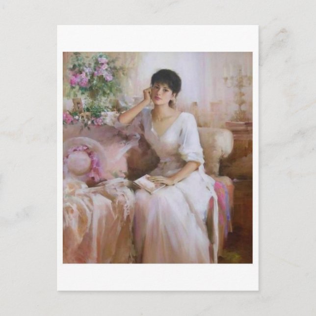 Klassiskt vykort för målning (Framsida)